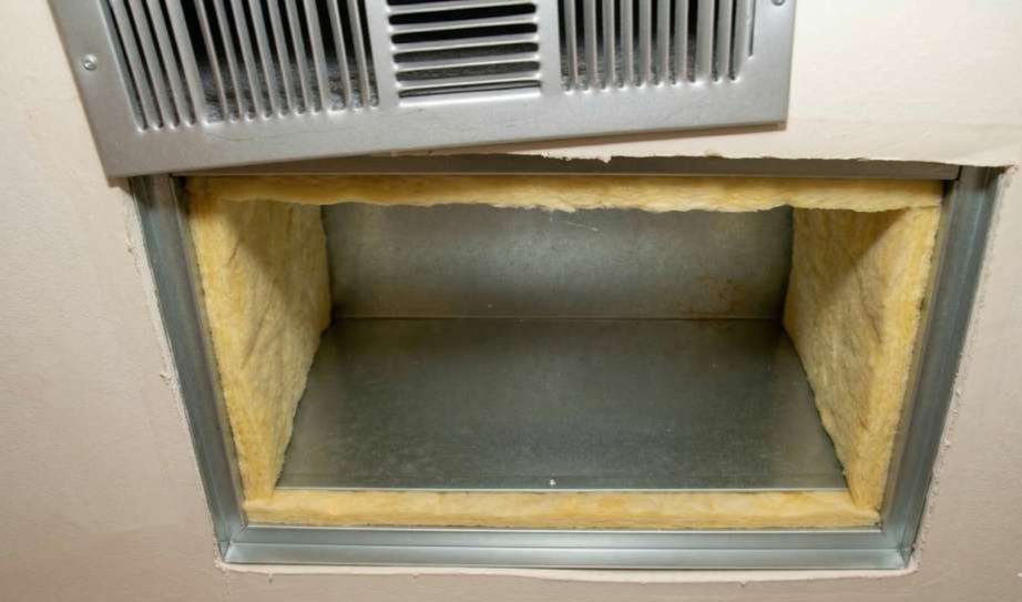 Clean and sanitized air duct after professional HVAC mold remediation.