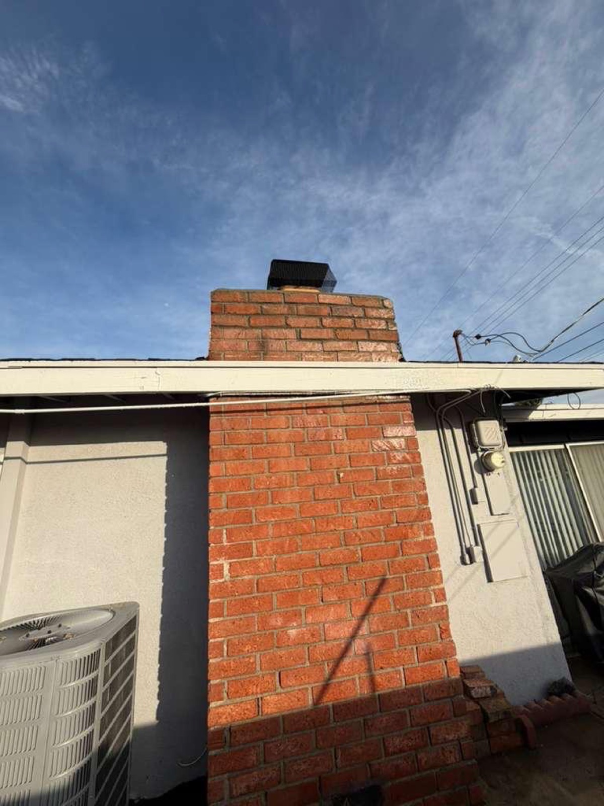 Newly built chimney in California — custom masonry construction by California Airduct Pros